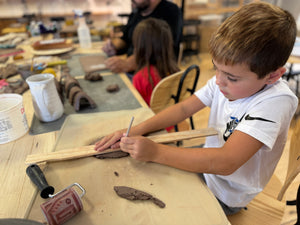 Kids Play in the Clay Class