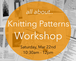 All About Knitting Patterns Workshop